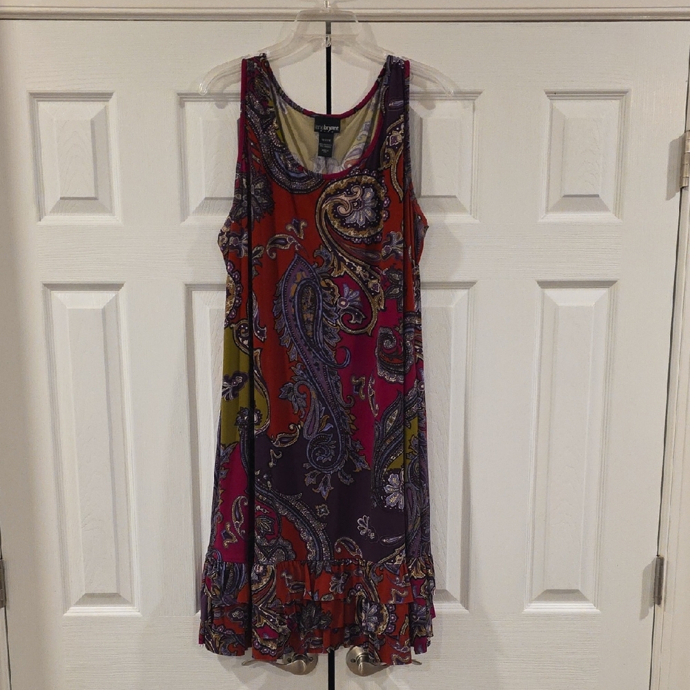 Lane Bryant Multicolor Paisley Dress